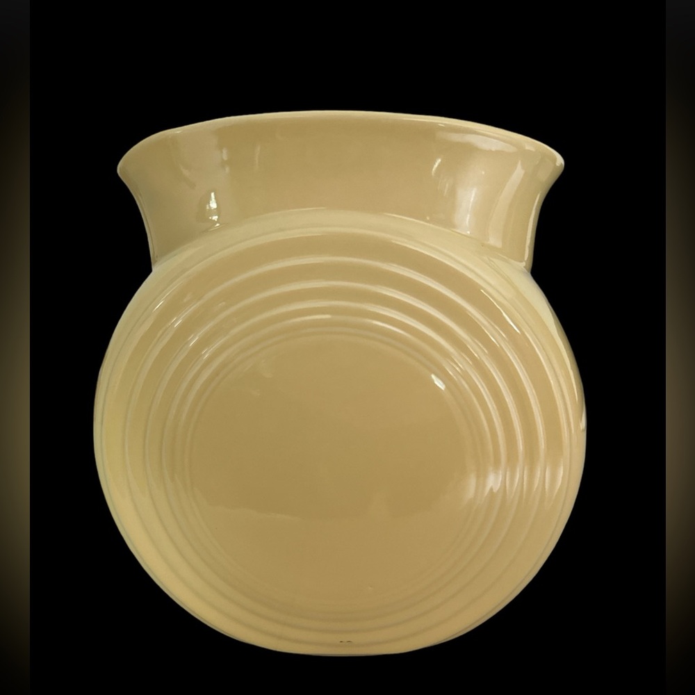 Fiesta Yellow Millennium Il Vase~Fiestaware-Retired
